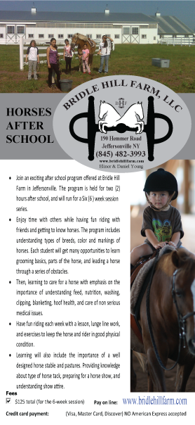 After school Riding